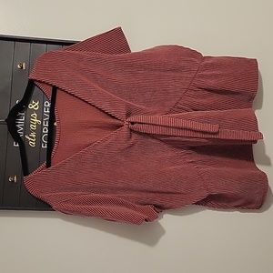 Arula/ Alter'd State Reversible Knit Tie Top